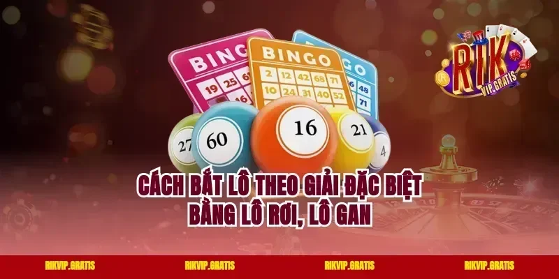 Cách bắt lô theo giải đặc biệt bằng lô rơi, lô gan