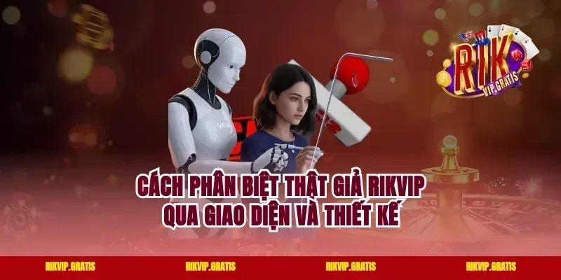 Cách Phân Biệt Thật Giả Rikvip Qua Giao Diện Và Thiết Kế