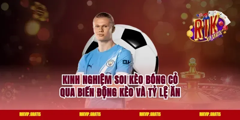 Kinh nghiệm soi kèo bóng cỏ qua biến động kèo và tỷ lệ ăn