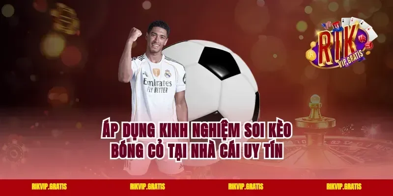 Áp dụng kinh nghiệm soi kèo bóng cỏ tại nhà cái uy tín