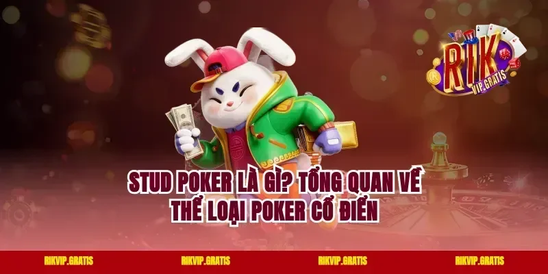 Stud Poker Là Gì? Tổng Quan Về Thể Loại Poker Cổ Điển